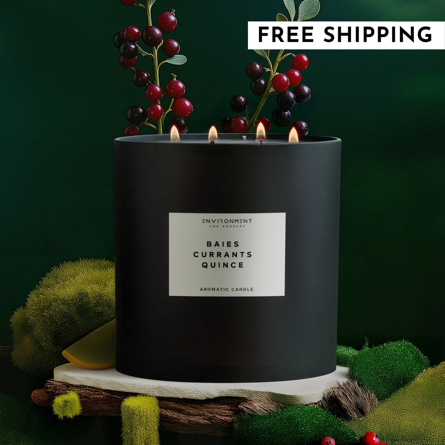 55oz Baies | Currants | Quince Candle (Inspired by Baies®)