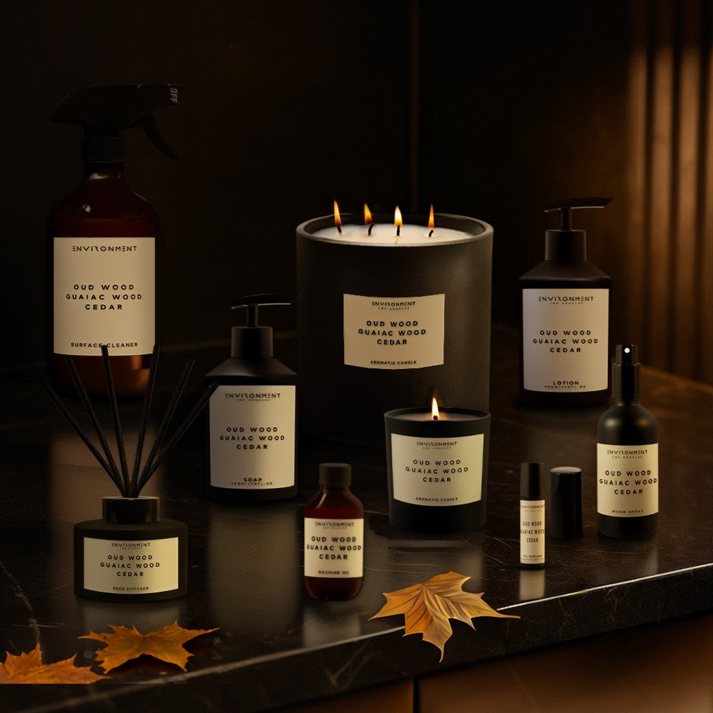 55oz Oud Wood | Guaiac Wood | Cedar Candle (Inspired by Tom Ford Oud Wood®)