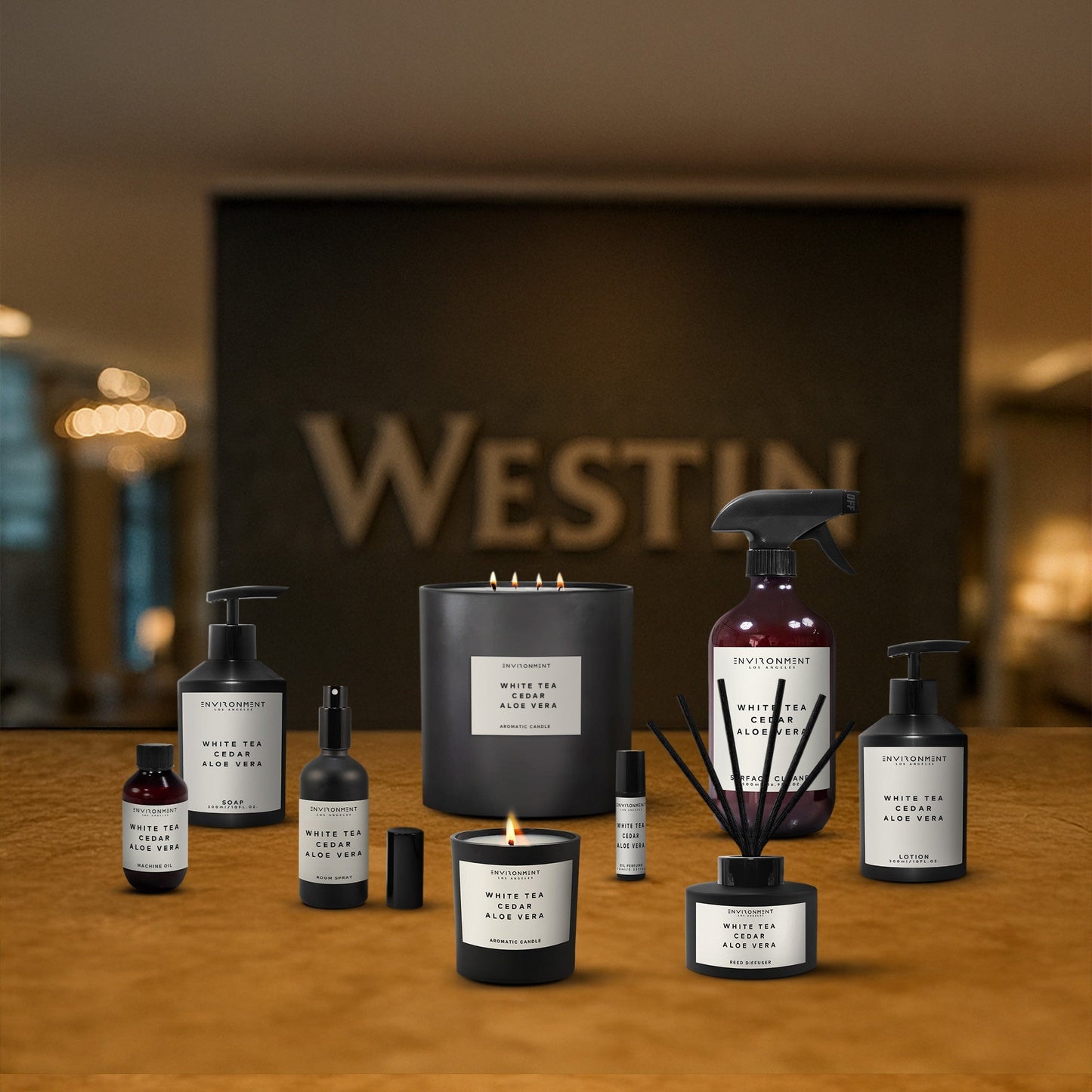 55oz White Tea | Cedar | Aloe Vera Candle (Inspired by Westin Hotel®)