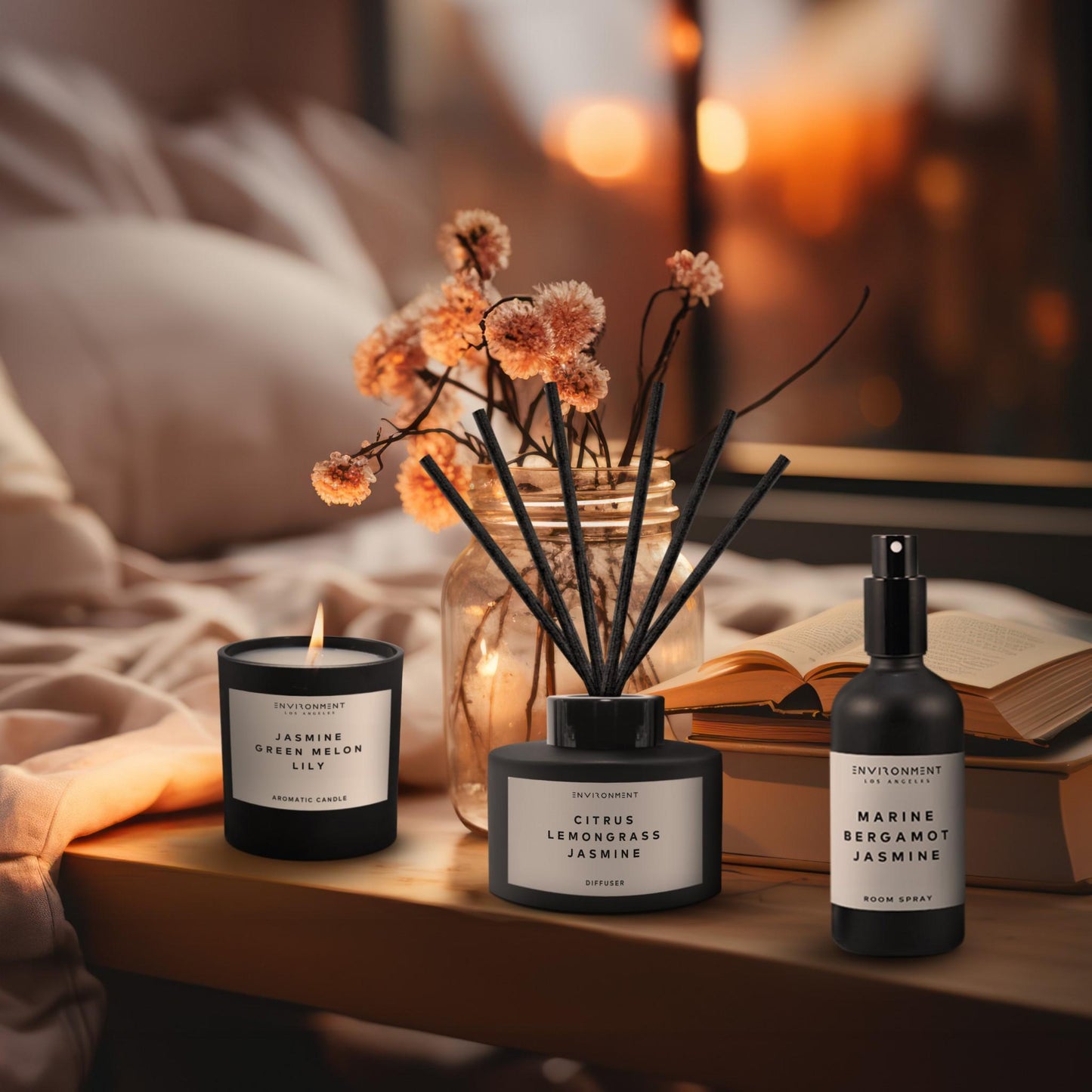 Citrus | Lemongrass | Jasmine Diffuser (Inspired by W Hotel®)