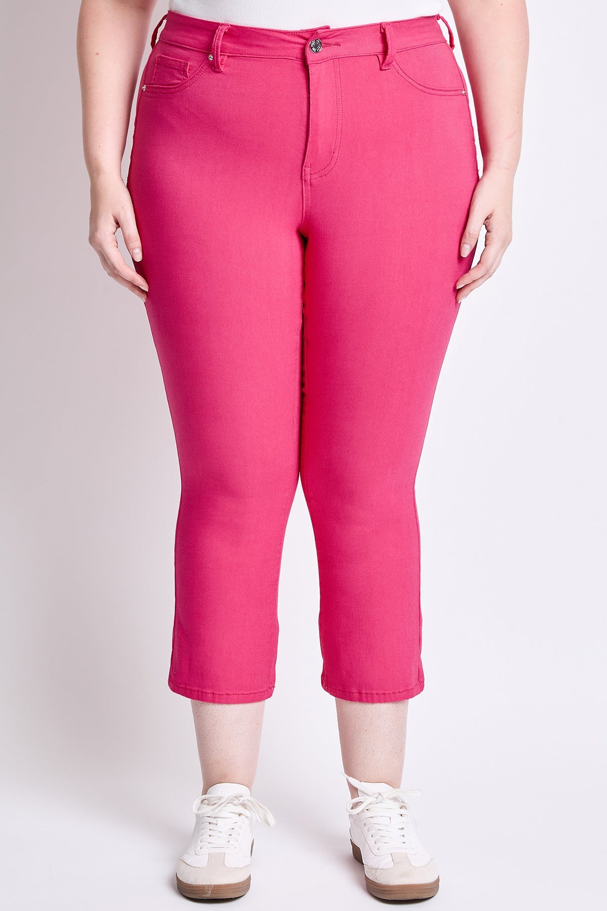 Women's Plus Hyperstretch Cropped Kick Flare Pants