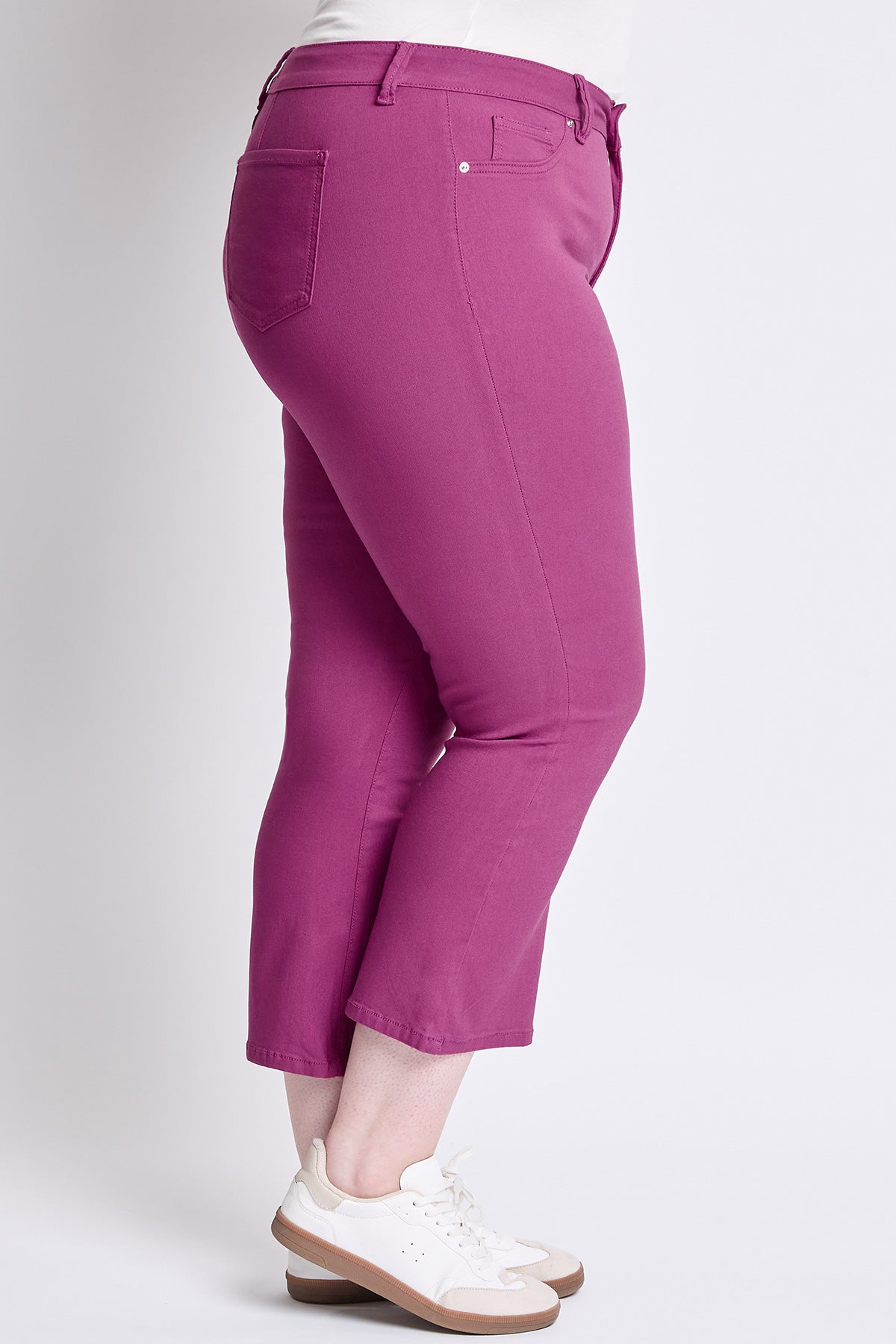 Women's Plus Hyperstretch Cropped Kick Flare Pants