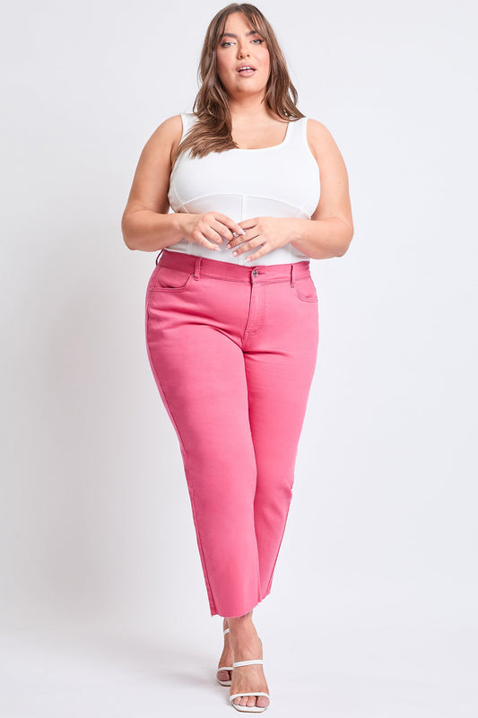 Women's Plus Hyperstretch Cropped Wide Leg Pants