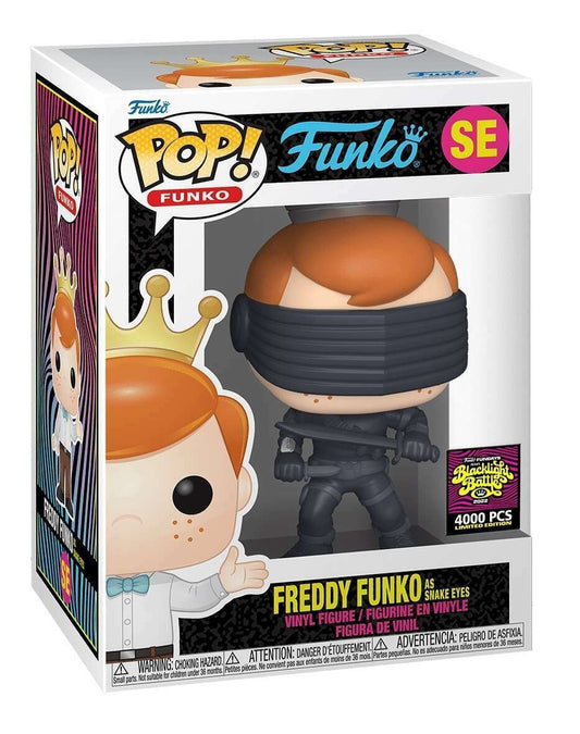 Freddy Funko as Snake Eyes