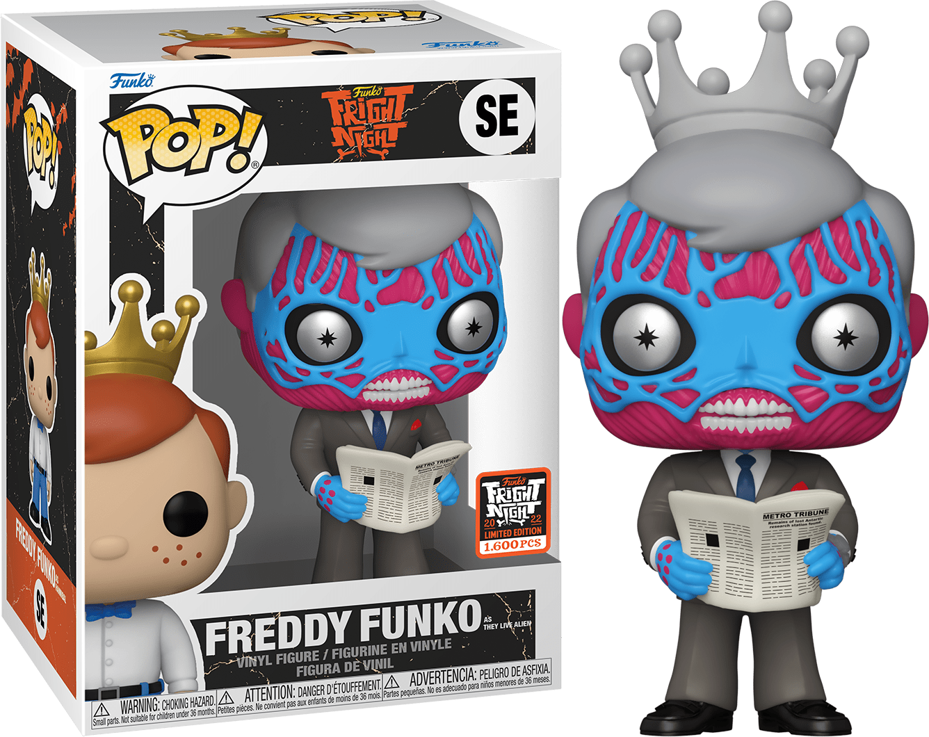 Freddy Funko as They Live Alien