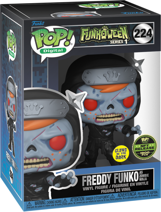Freddy Funko as Zombie Ninja