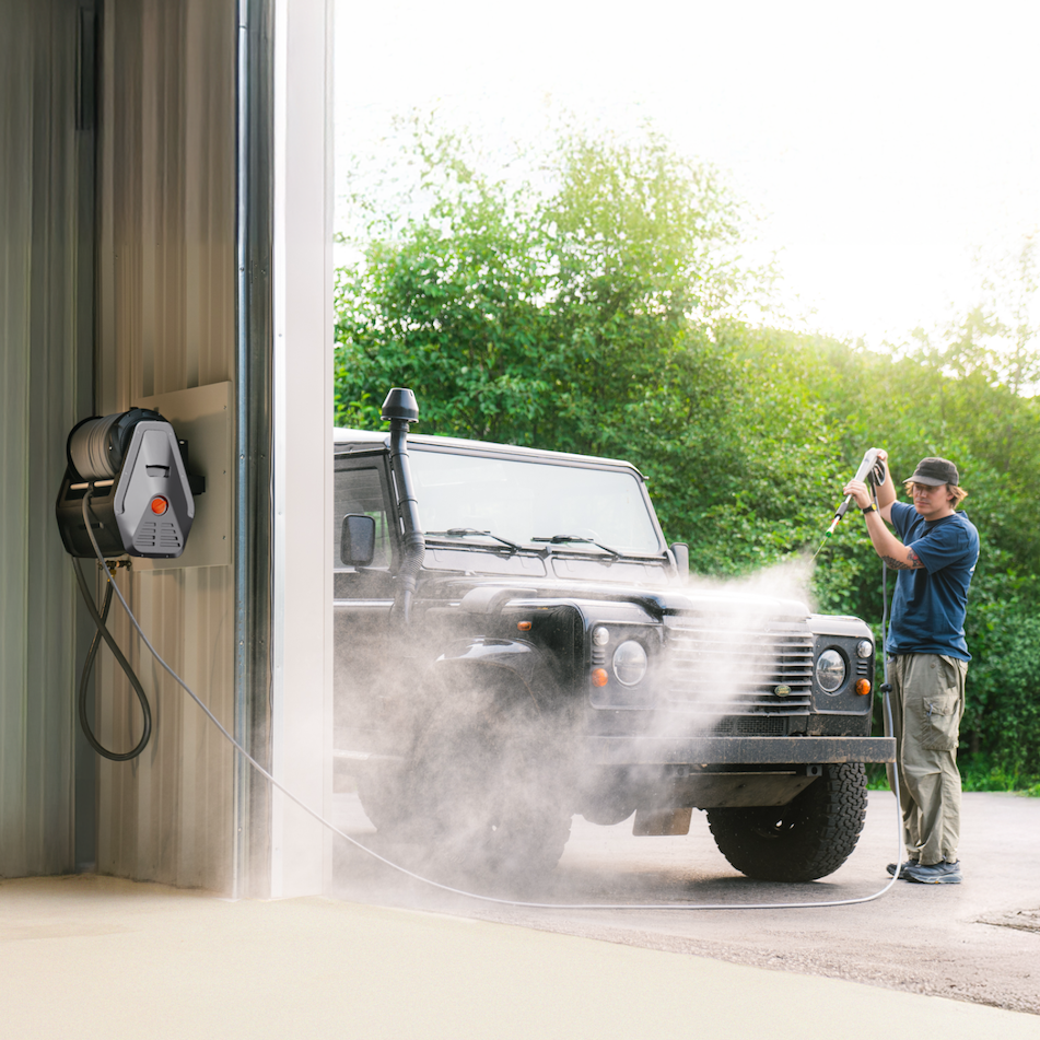 Grandfalls Retractable Pressure Washer Plus