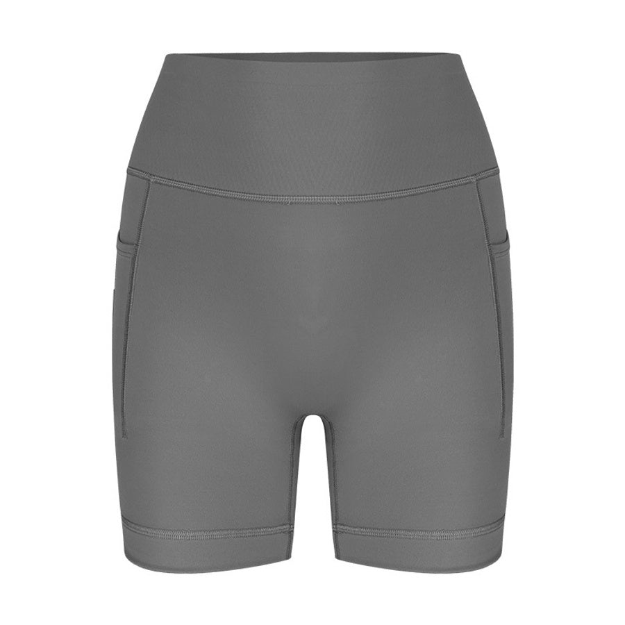 Sports high stretch tight high waist tummy control yoga shorts