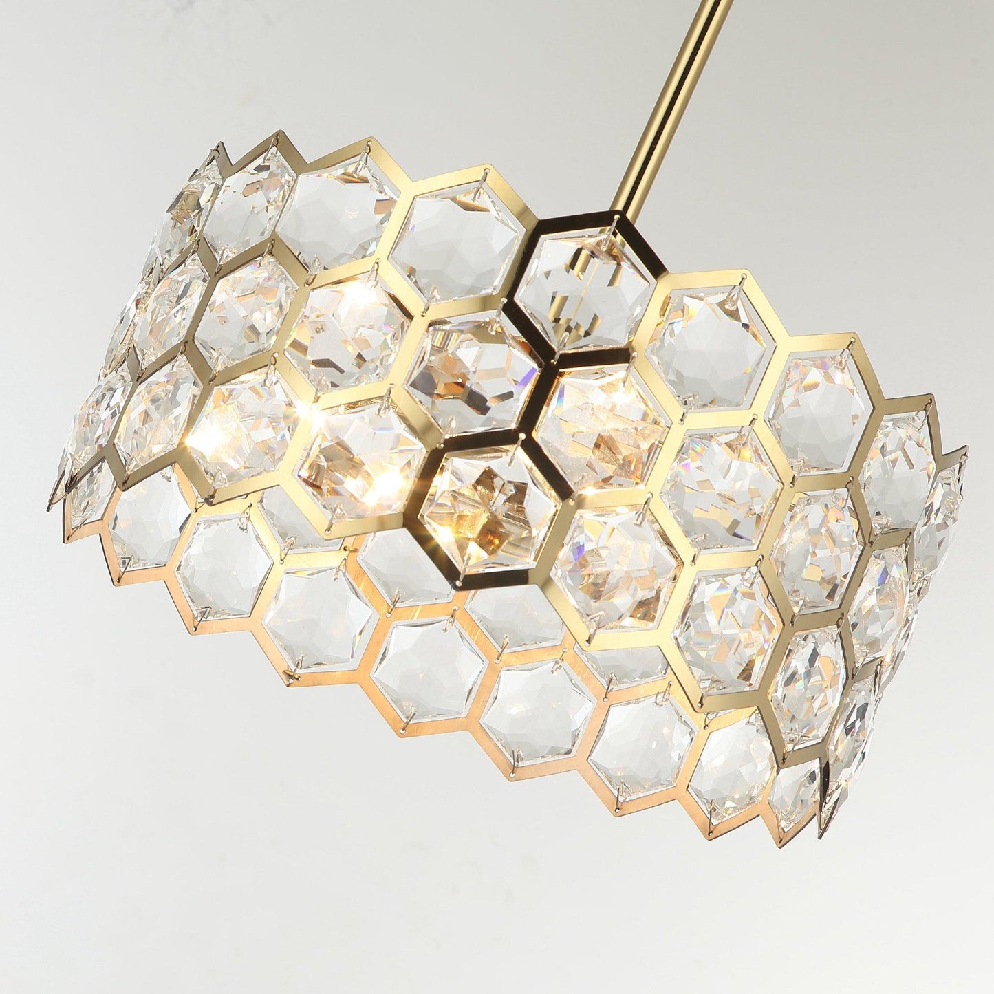 13 Inch Modern Golden 3-Light Island Pendant Lighting for Living Room