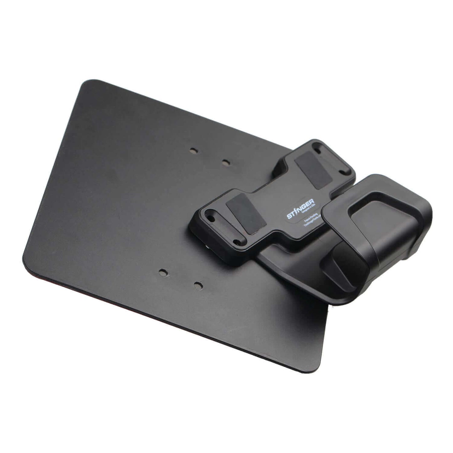 Stinger Magnetic Gun Mount w/ Safety Trigger Guard Protection, w/ Sticky Pad Non-Drill Solution (Black 2-Pack)