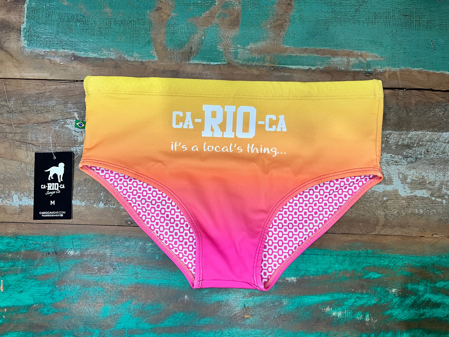 CA-RIO-CA Promo Rio24 Print Men's Designer Swimwear - CLEARANCE / FINAL SALES
