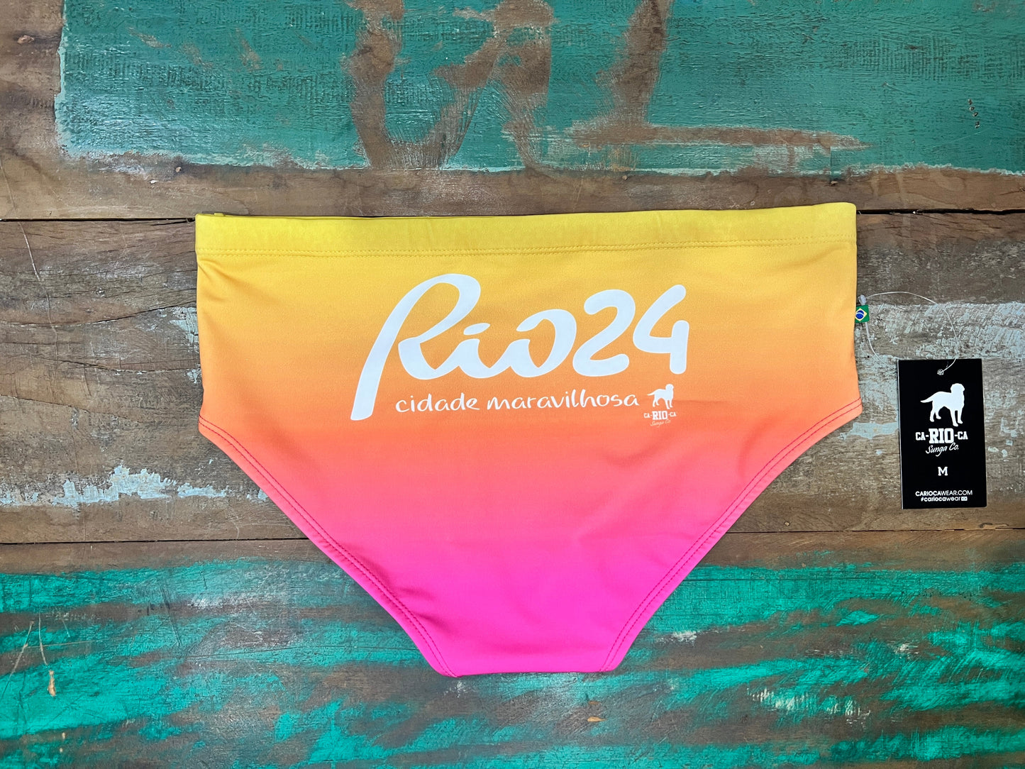 CA-RIO-CA Promo Rio24 Print Men's Designer Swimwear - CLEARANCE / FINAL SALES