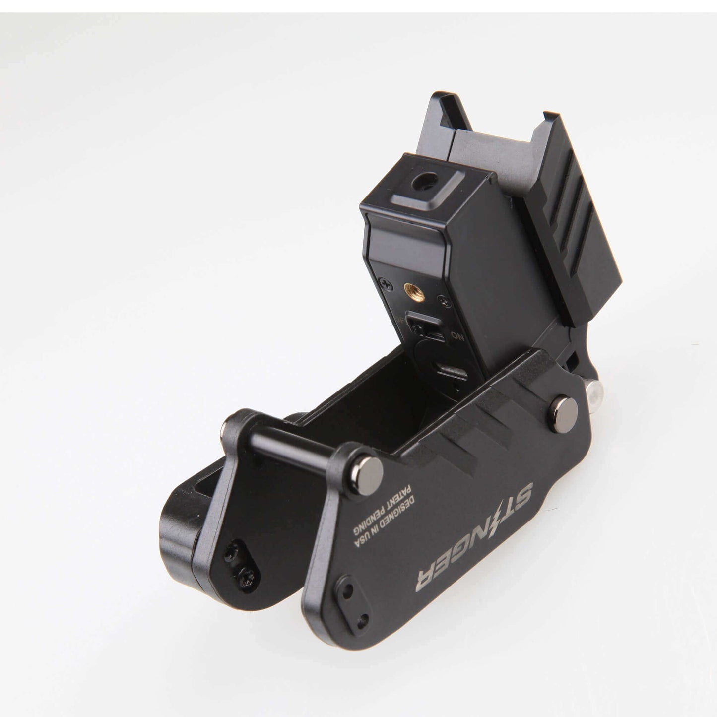 Stinger HL-GL Concealment Laser Sight System: Trigger Guard Protection, Minimalist Carry Holster (Rechargeable GREEN Laser - HDPE Body)