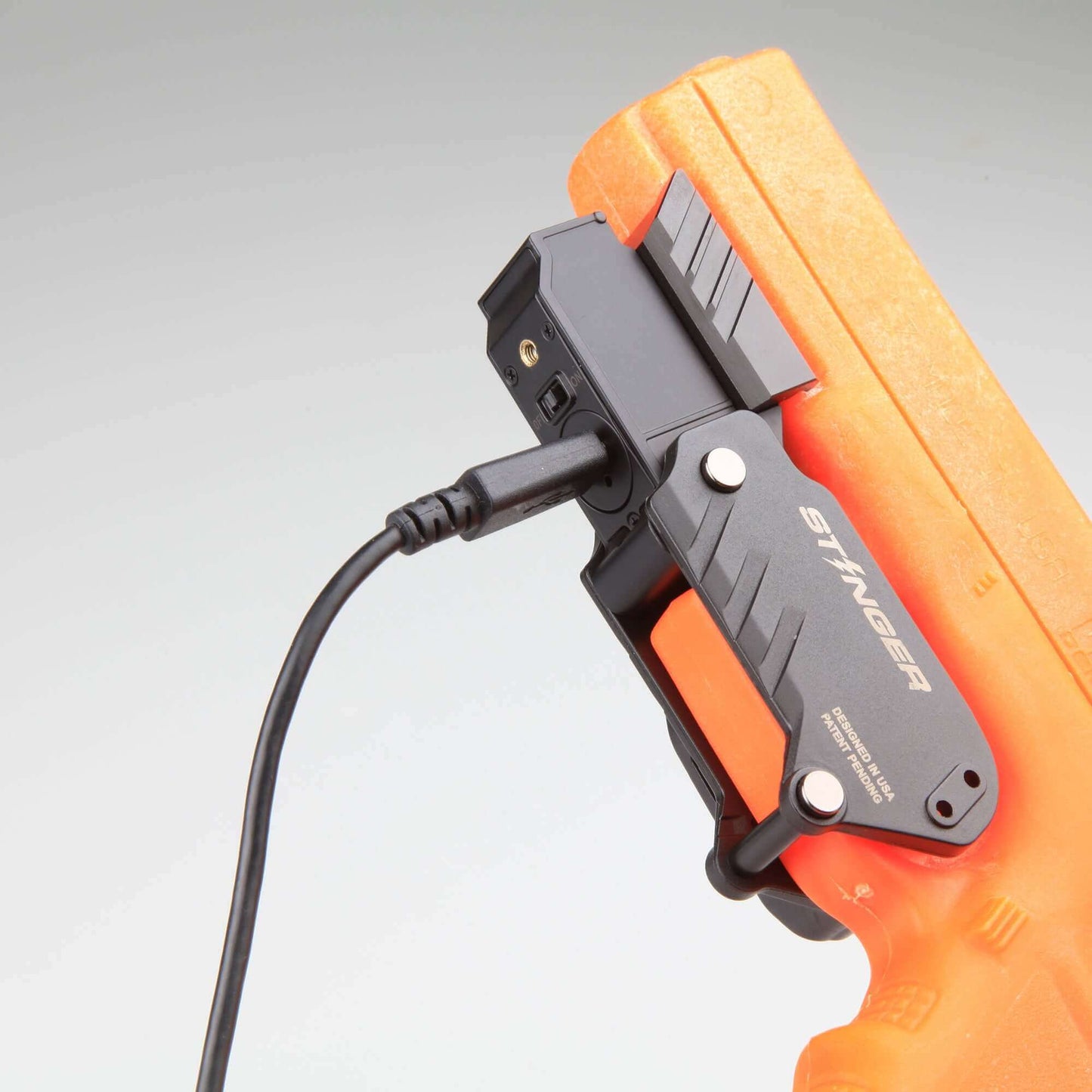 Stinger HL-GL Concealment Laser Sight System: Trigger Guard Protection, Minimalist Carry Holster (Rechargeable GREEN Laser - HDPE Body)