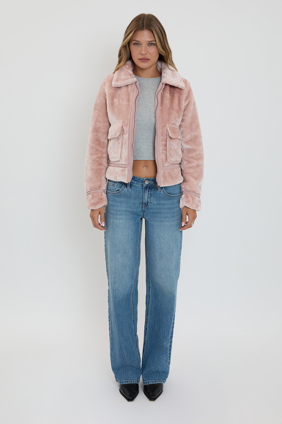 Women's Winter Faux Fur Jacket