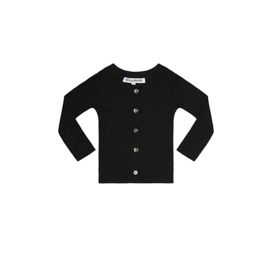 Parni Black Baby Cardigan