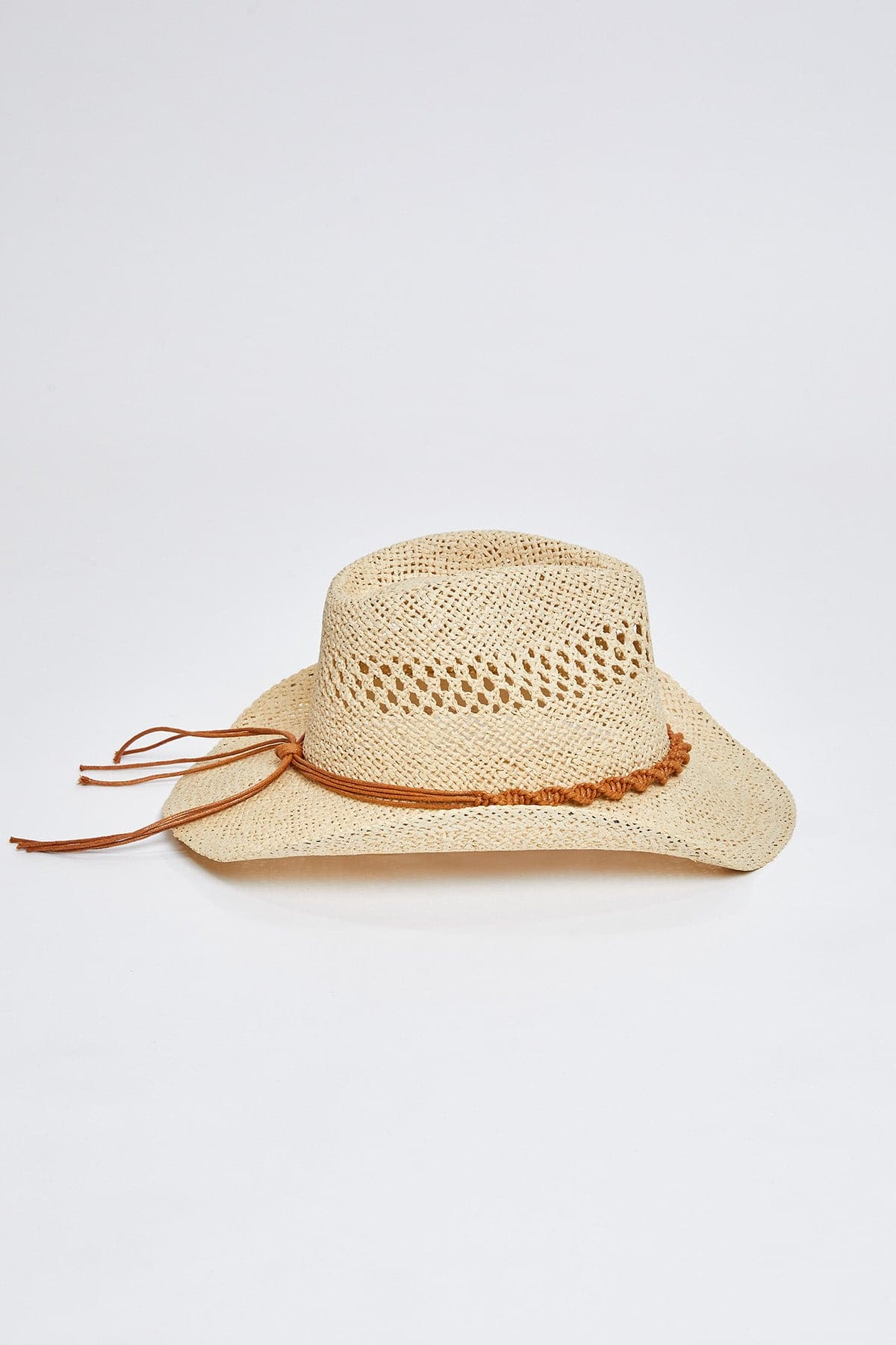 Wynonna Ivory Straw Cowboy Hat