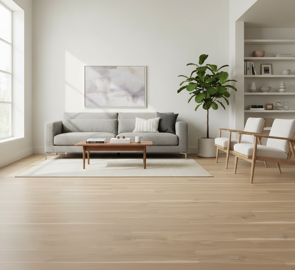 Bayhill Blonde Vinyl Stair Tread Eased Edge - MSI Everlife Collection