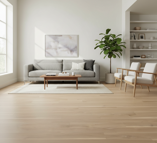 Bayhill Blonde Vinyl Stair Tread Eased Edge - MSI Everlife Collection