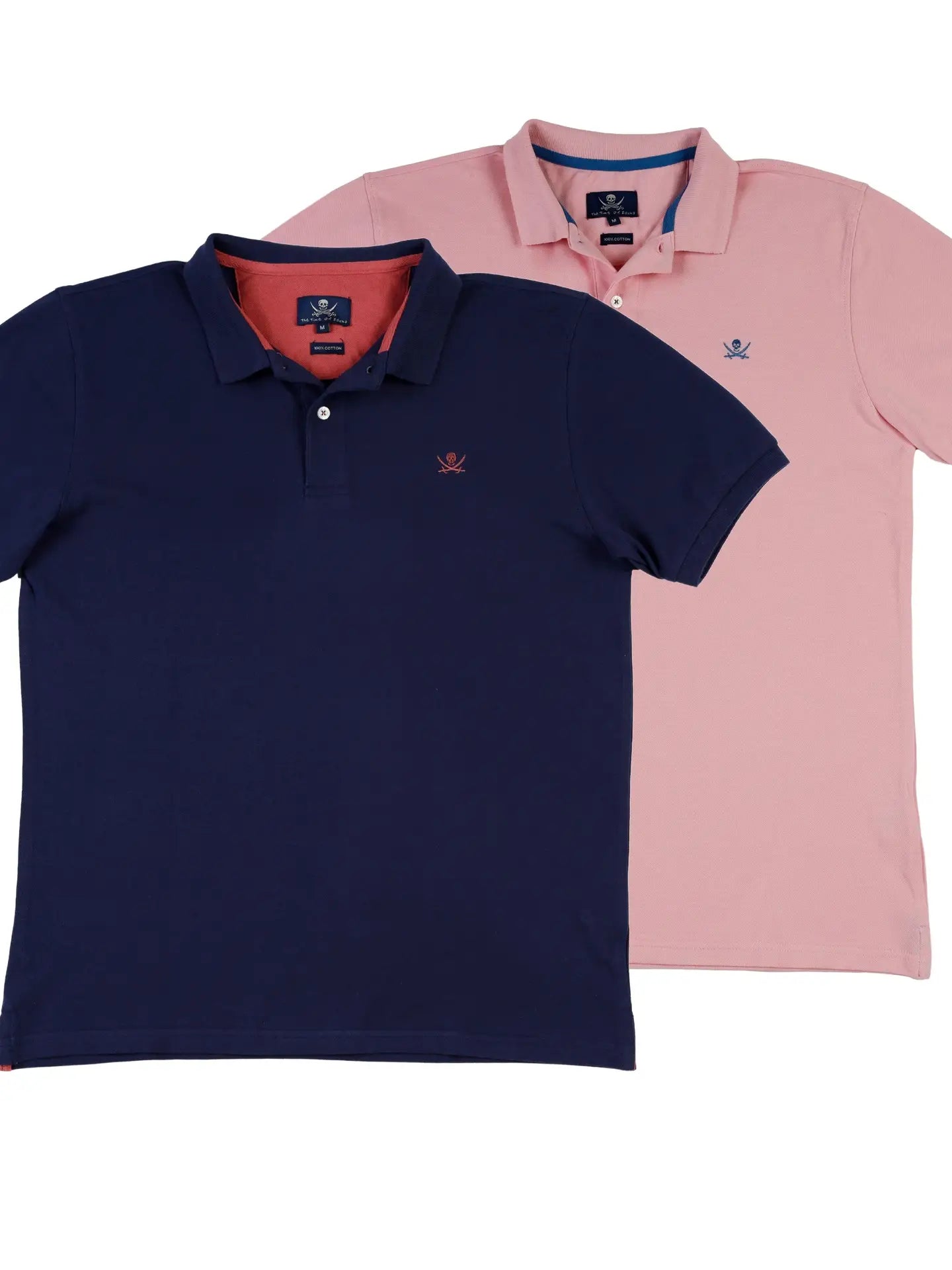 Pack 2 Mao Polo Shirts