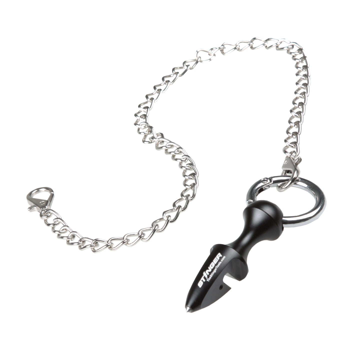 Stinger Self-Defense Keychain, Mini EDC Car Emergency Escape Tool, Seat Belt Cutter, Glass Breaker, Car Rearview Mirror Pendant Décor