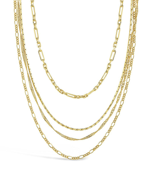 Multi Chain Layered Necklace