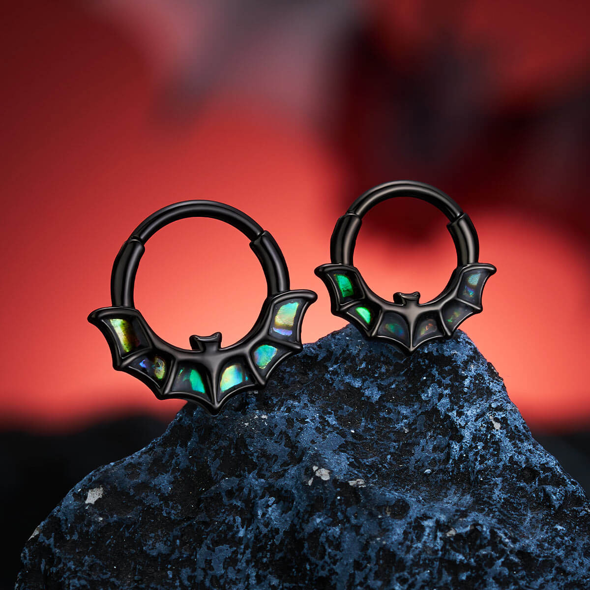Abalone Bat Segment Septum Ring