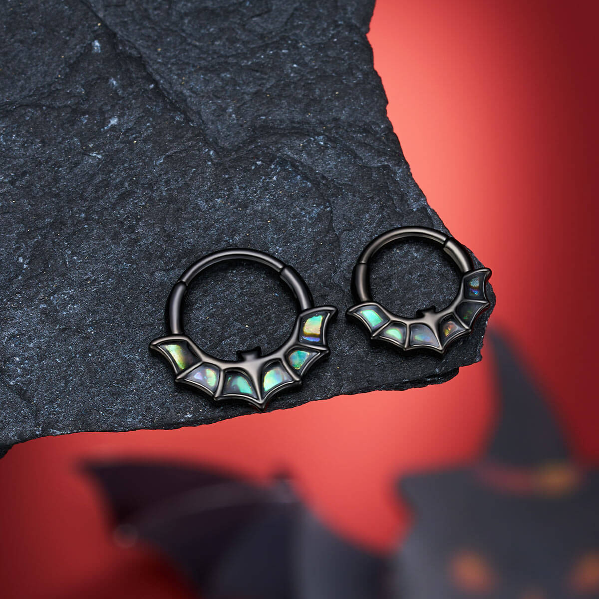 Abalone Bat Segment Septum Ring