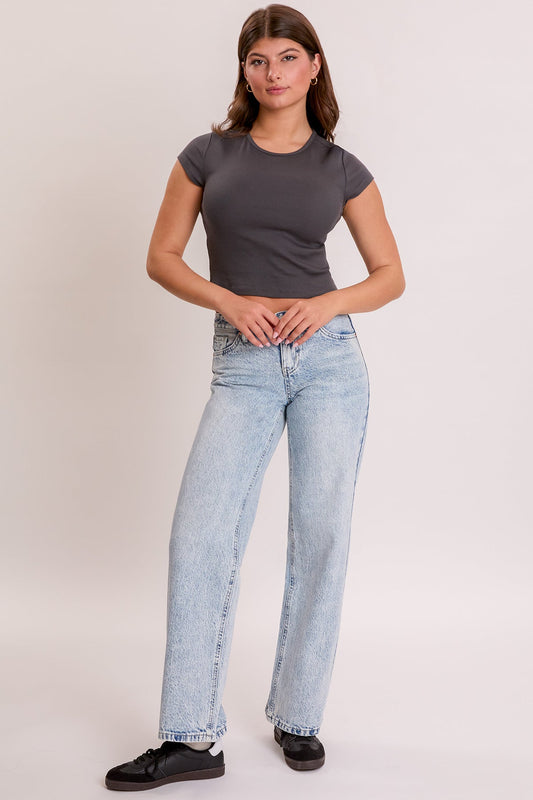 Women's Britney Wide Leg with Butterfly Print