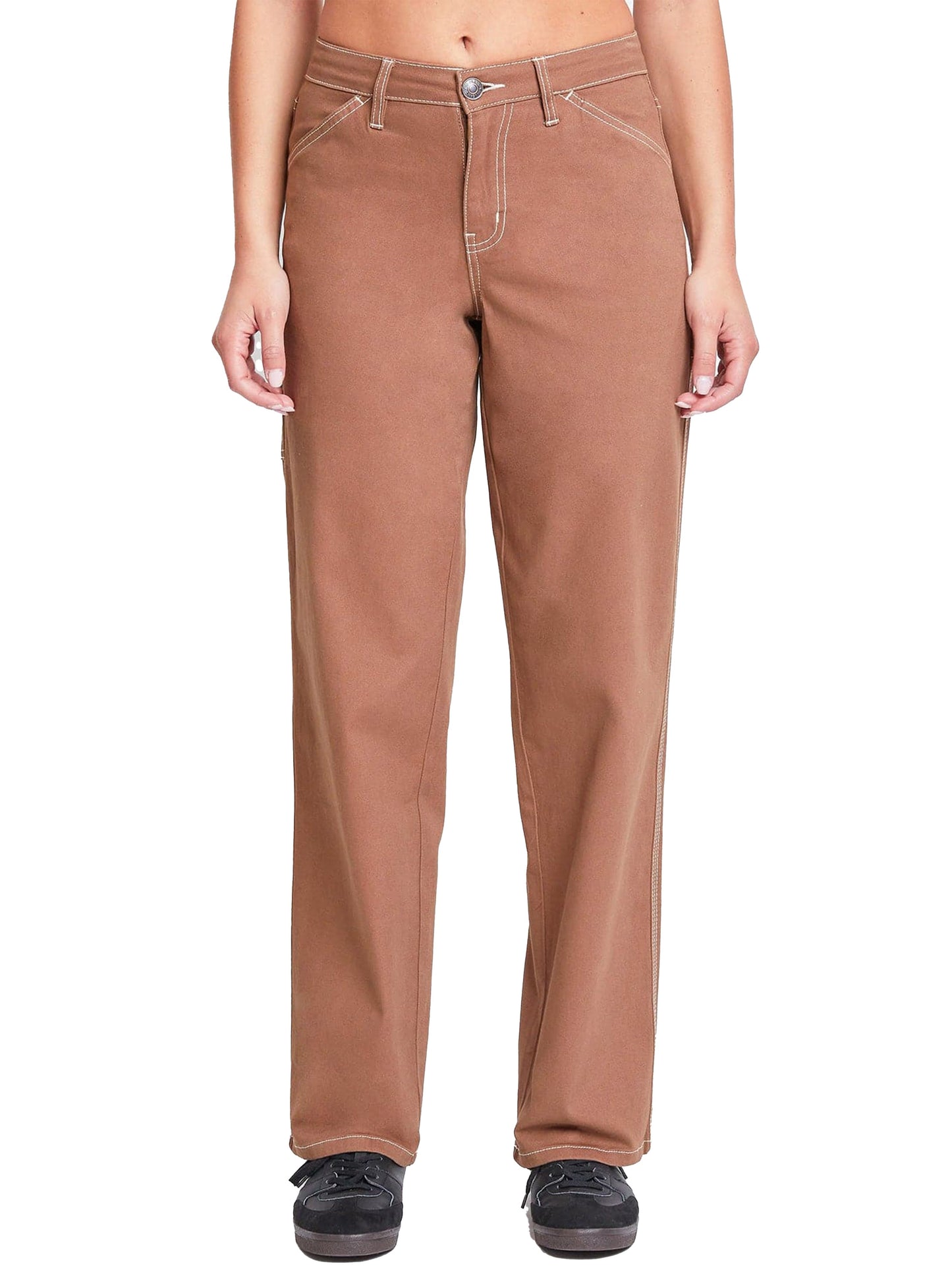 Women's High Rise Carpenter Straight  Pants