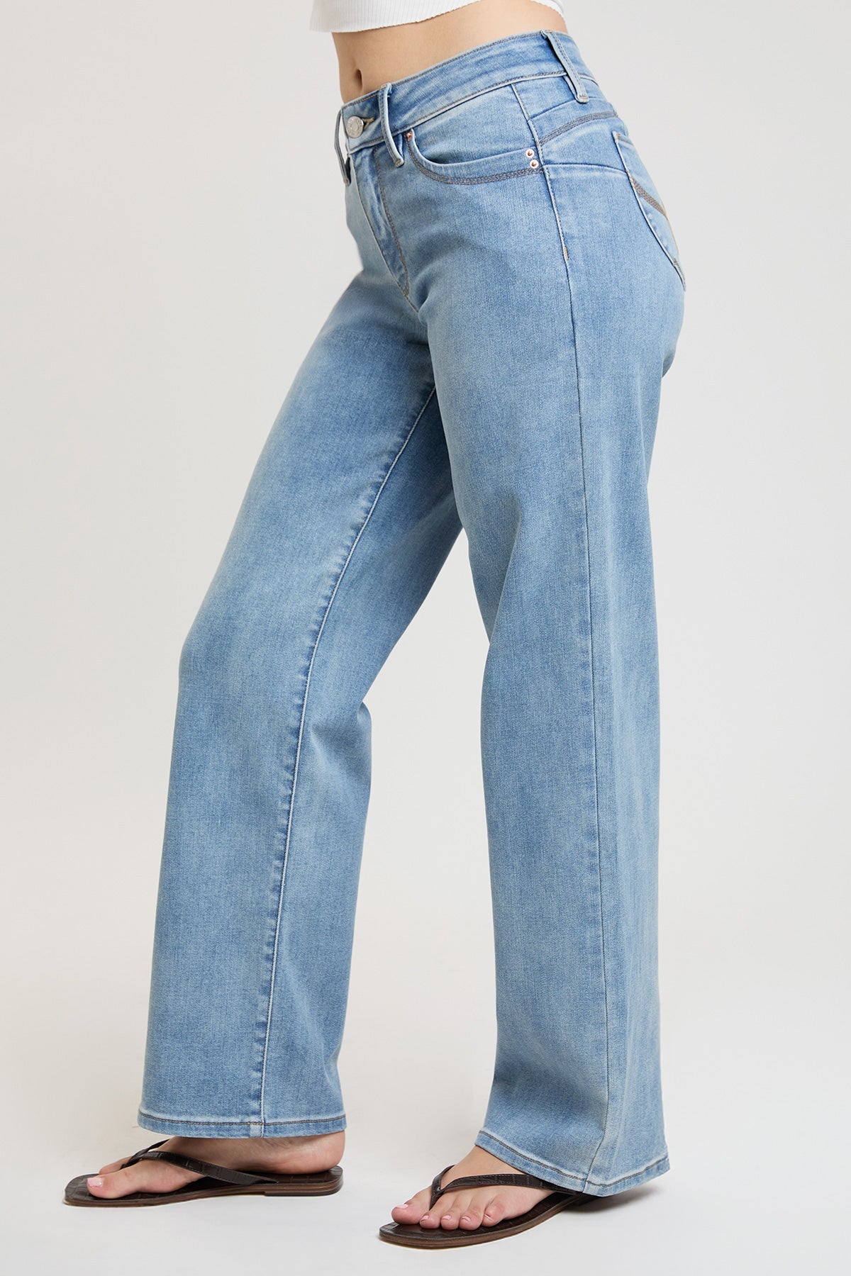 Women's Luxe High Rise WannaBettaButt Straight  Jeans