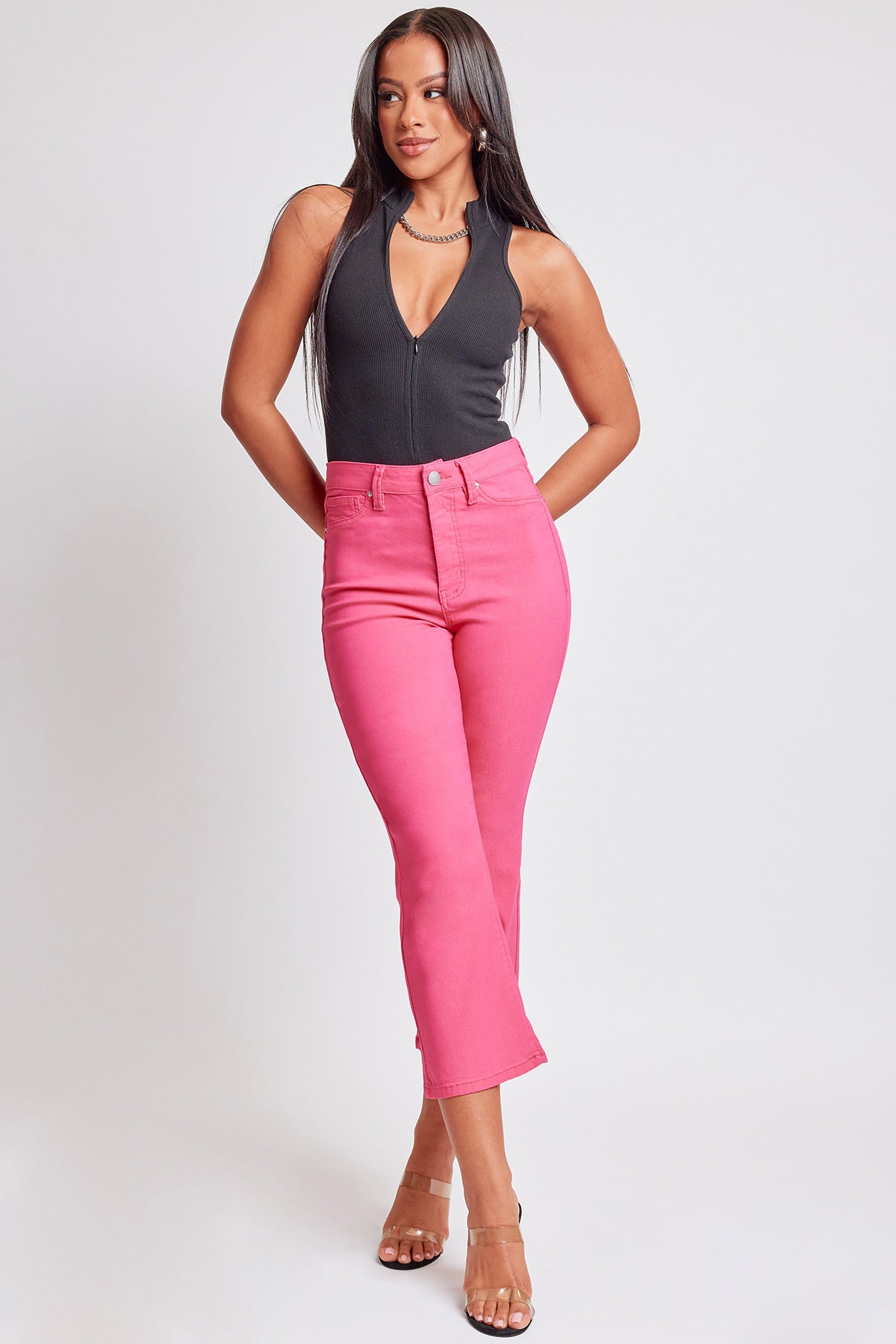 Women's Hyperstretch Cropped Kick Flare  Pants