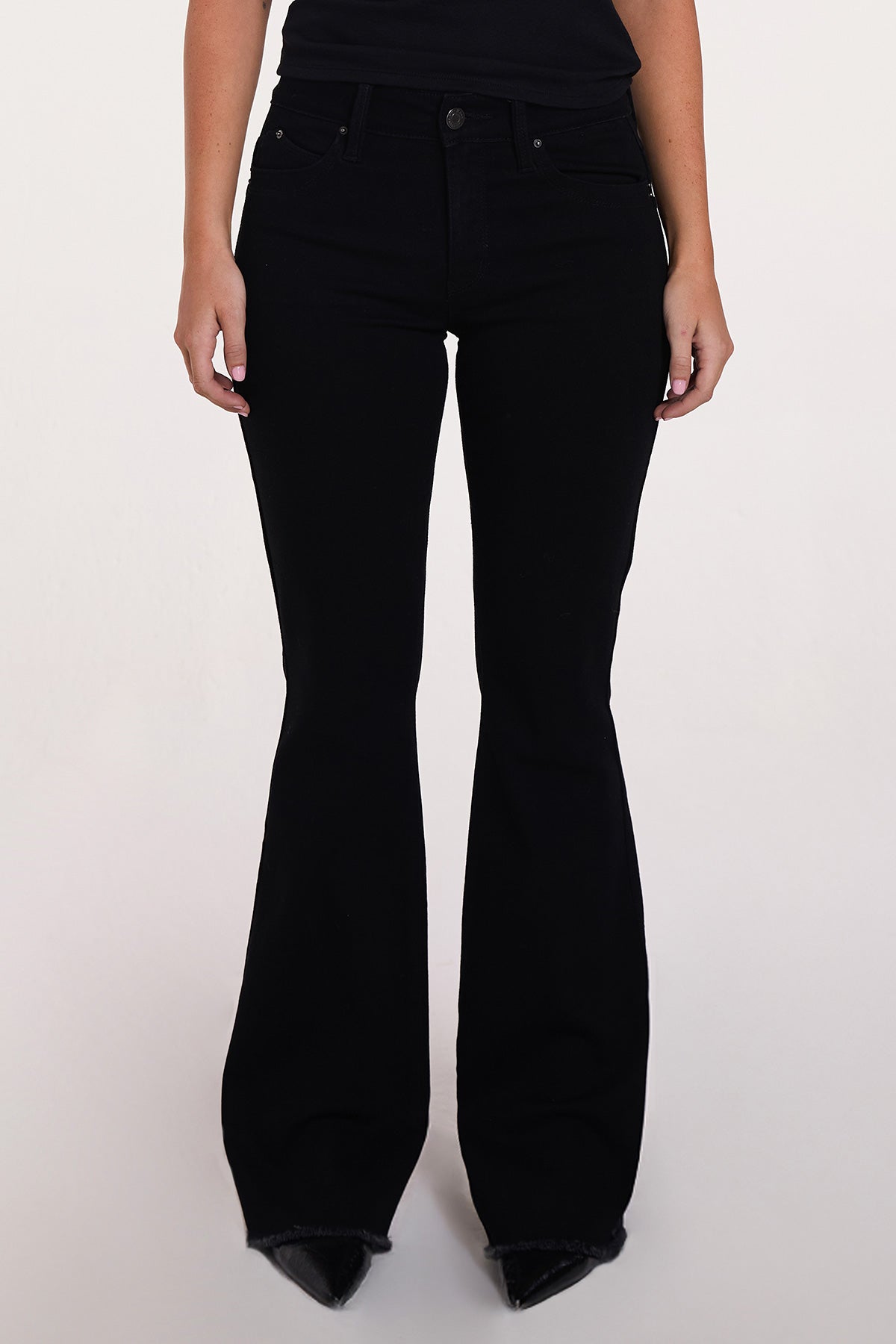 Women's Luxe High Rise WannaBettaButt Flare Jeans