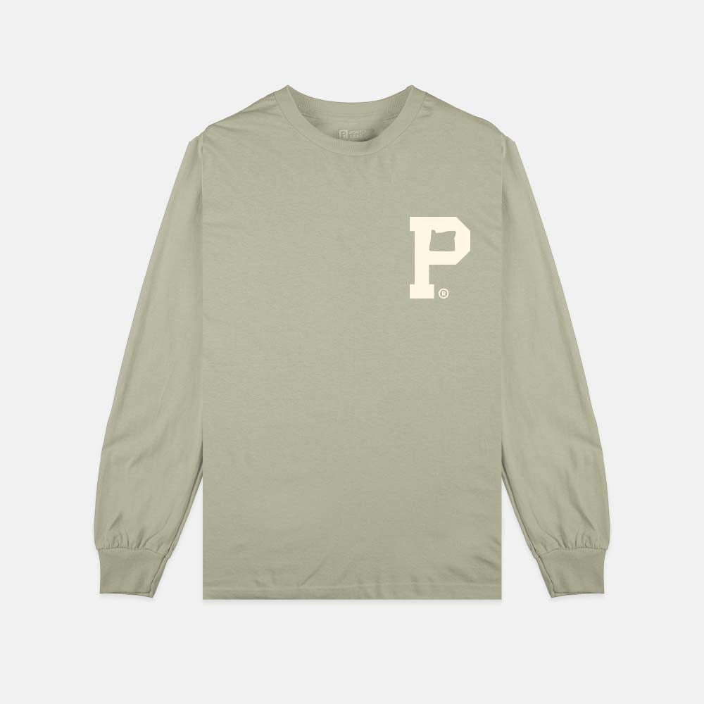 Essential "P" Long Sleeve - Pistachio