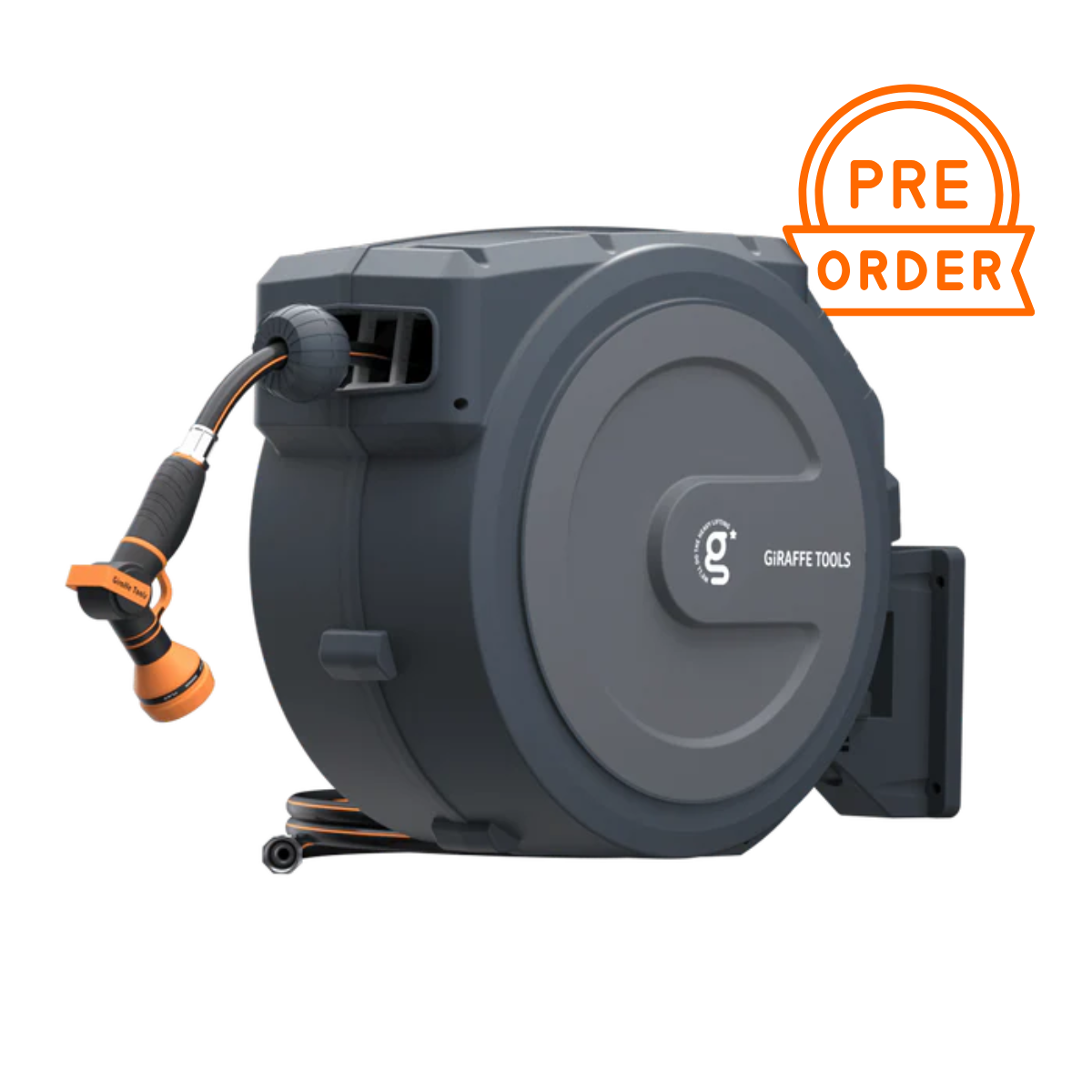 Retractable Garden Hose Reel 62ft-155ft