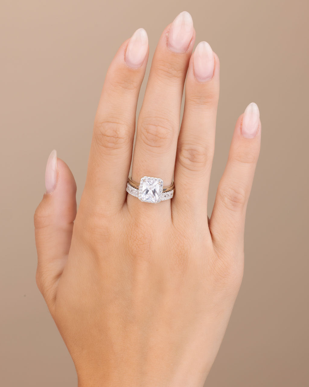 Sterling Silver Arden CZ Ring