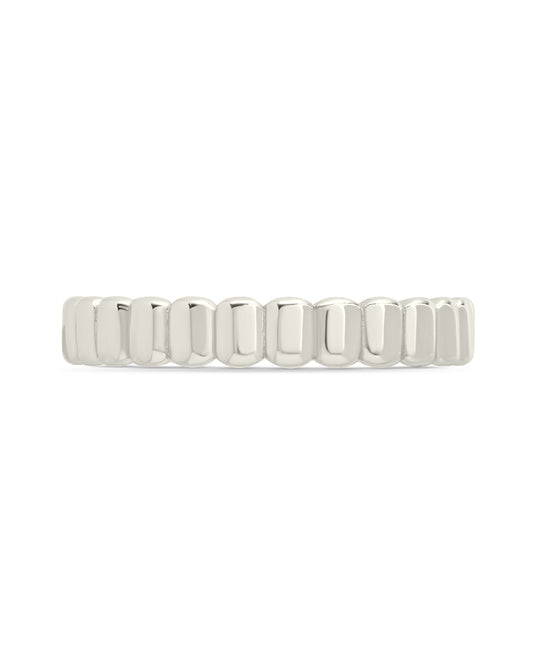 Sterling Silver Stacey Textured Band Ring