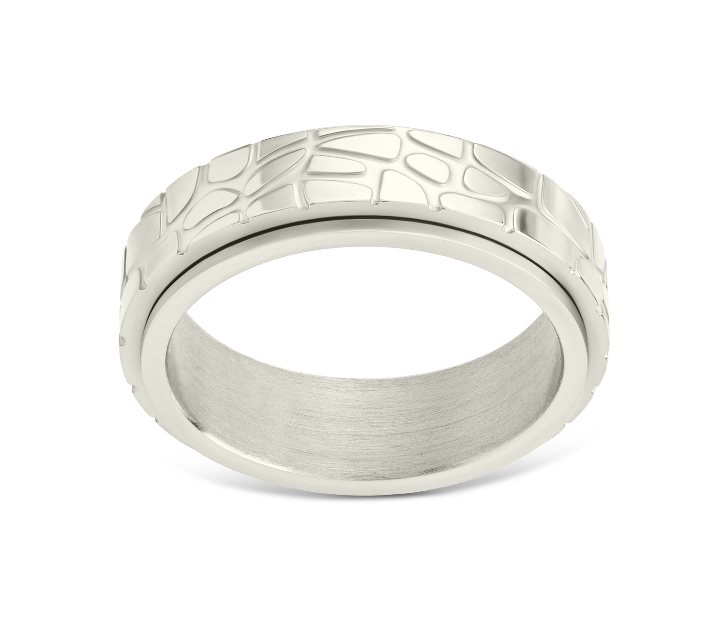 Textured Spinner Ring