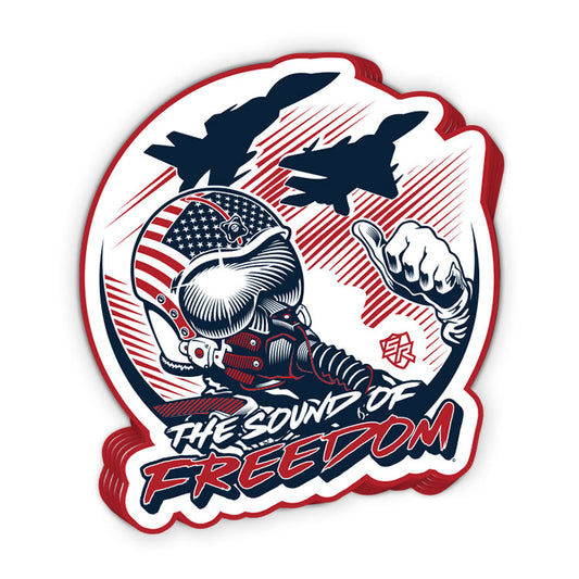 The Sound of Freedom Decal