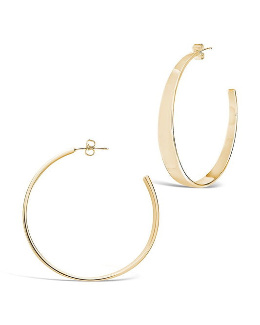 Graduating Hoop Earrings