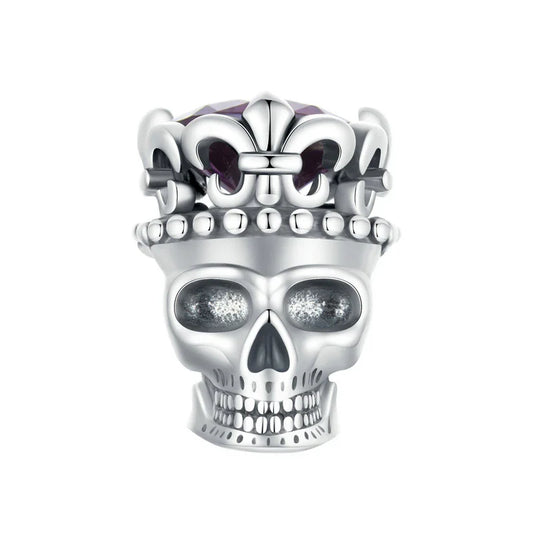King Skull Gothic Charm