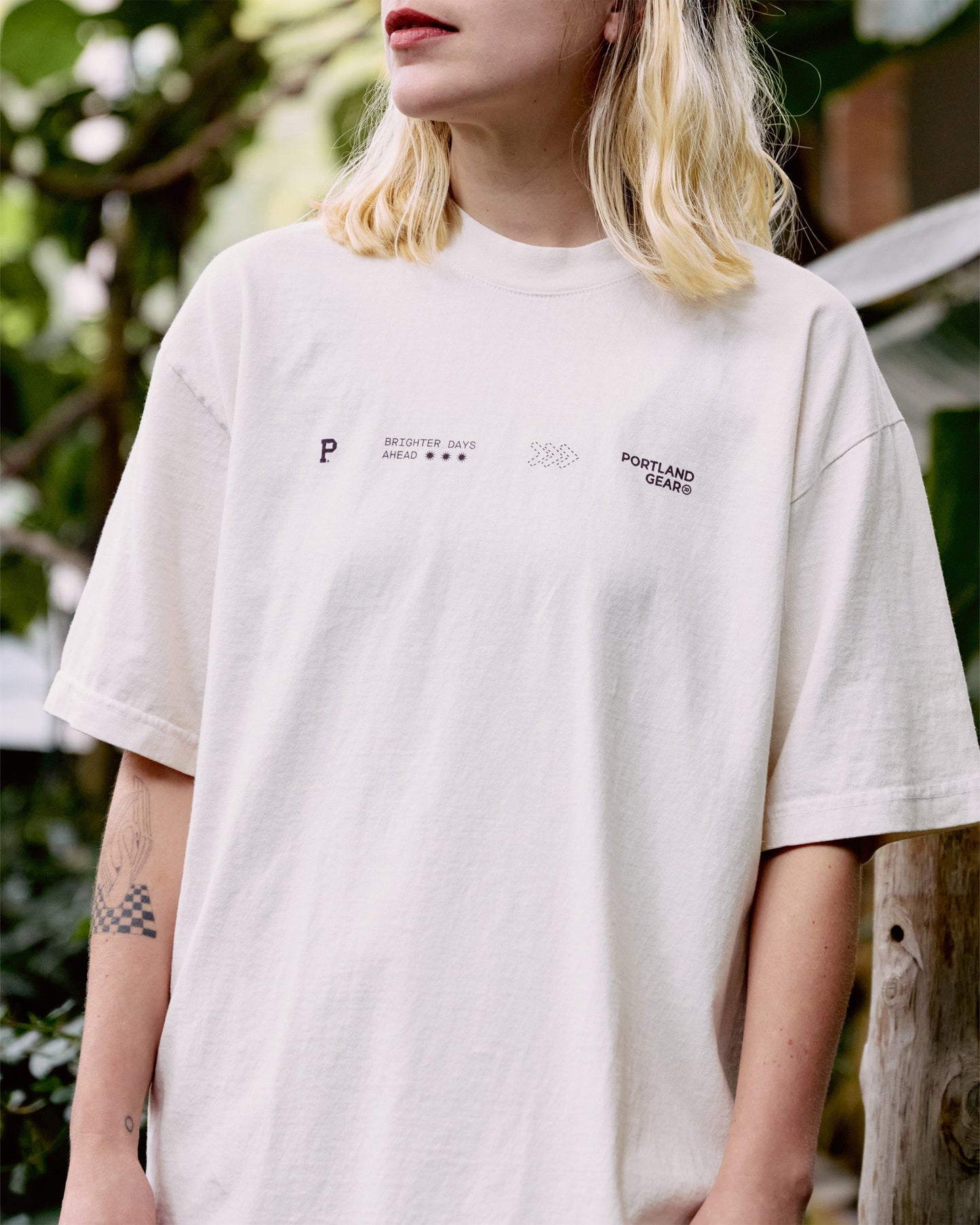 All-American Brighter Days Tee - Cream