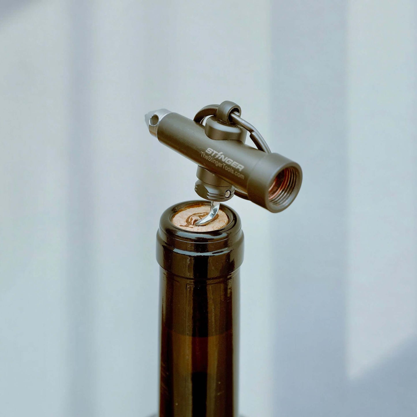 Stinger Multi-Tool Keyring with Glass Breaker Bottle Opener