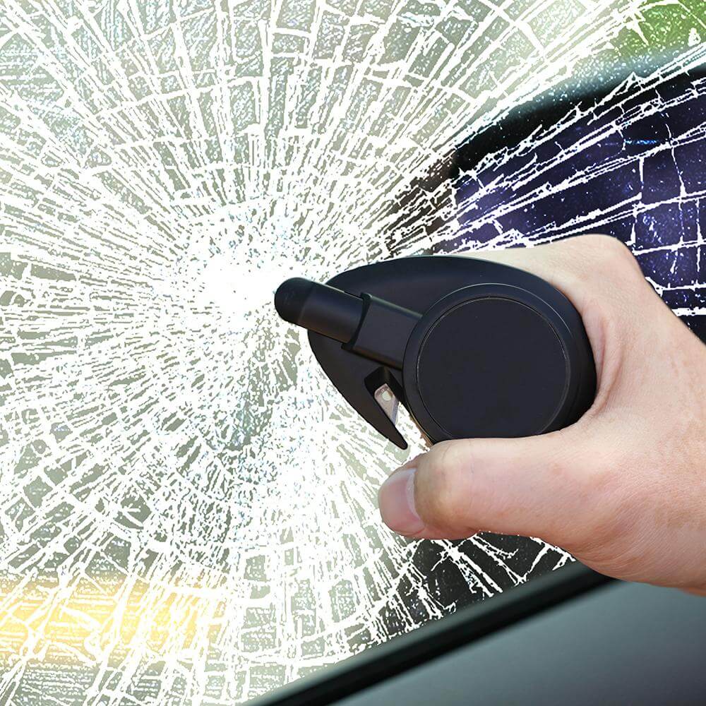 Stinger Car Vent Mount Magnetic Phone Holder Emergency Tool (Black)