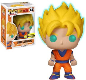 Pop! Animation: Dragon Ball Z - Super Saiyan Goku (Glow in the Dark) Entertainment Earth Exclusive