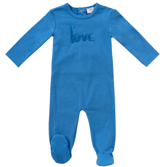 Kipp Baby Blue Love Footie