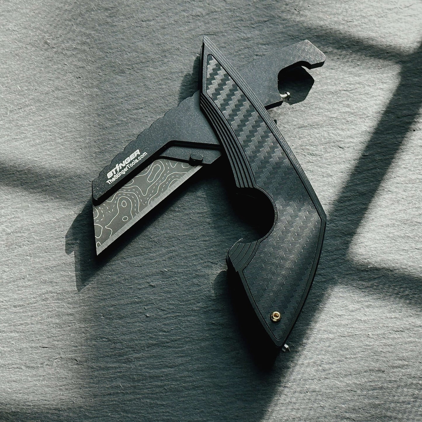 Stinger Topographic Utility Knife / Cigar Knife
