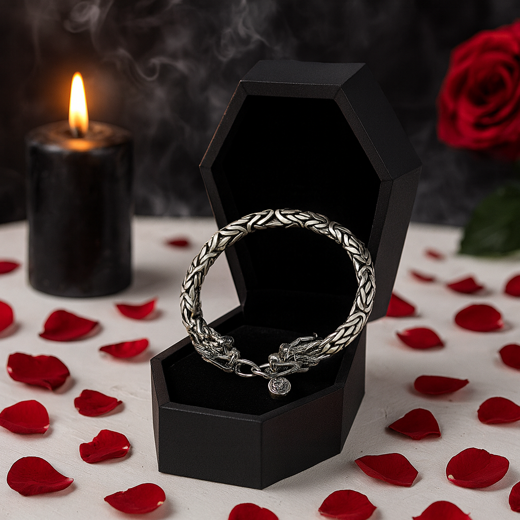 Vintage Dragon Chain Gothic Bracelet