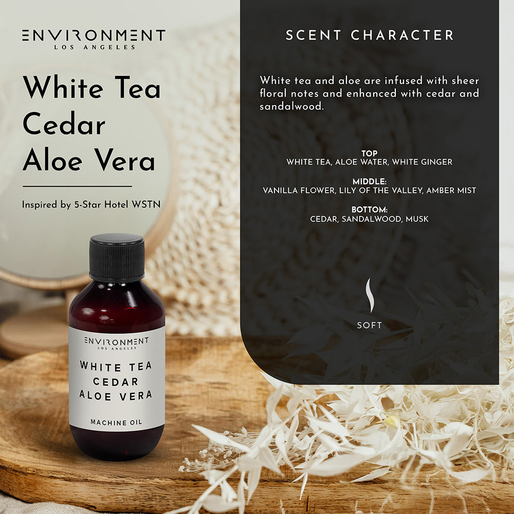 2oz White Tea | Cedar | Aloe Vera Machine Diffusing Oil (Inspired by Westin Hotel®)