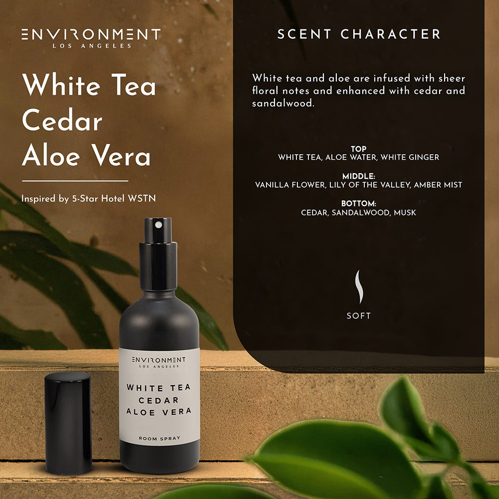 White Tea | Cedar | Aloe Vera Room Spray (Inspired by Westin Hotel®)